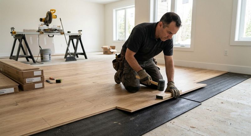Engineered Wood Installation in Leander, TX