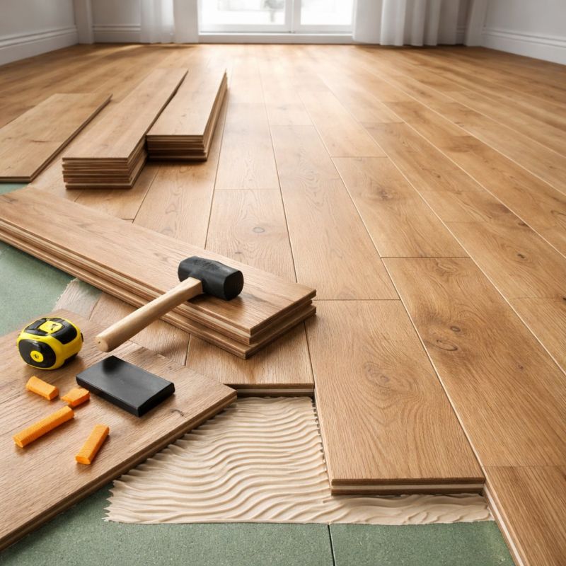 Engineered Wood Installation in Leander, TX