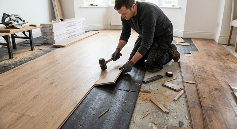 Laminate Floor Installation in Bertram, TX
