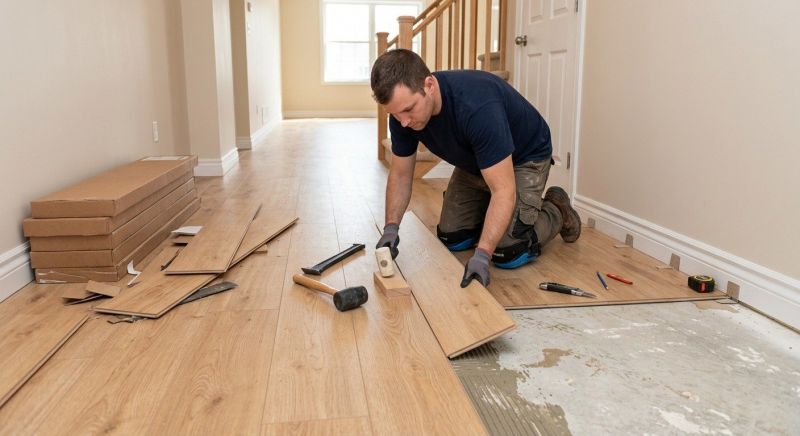 Laminate Floor Installation in Leander, TX