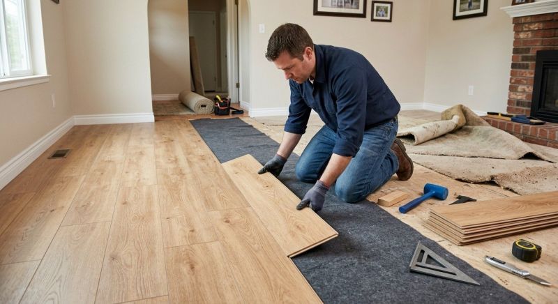 Laminate Floor Remodeling in Leander, TX