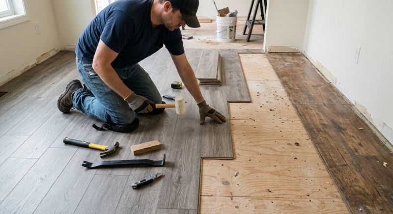 Laminate Floor Remodeling in Leander, TX