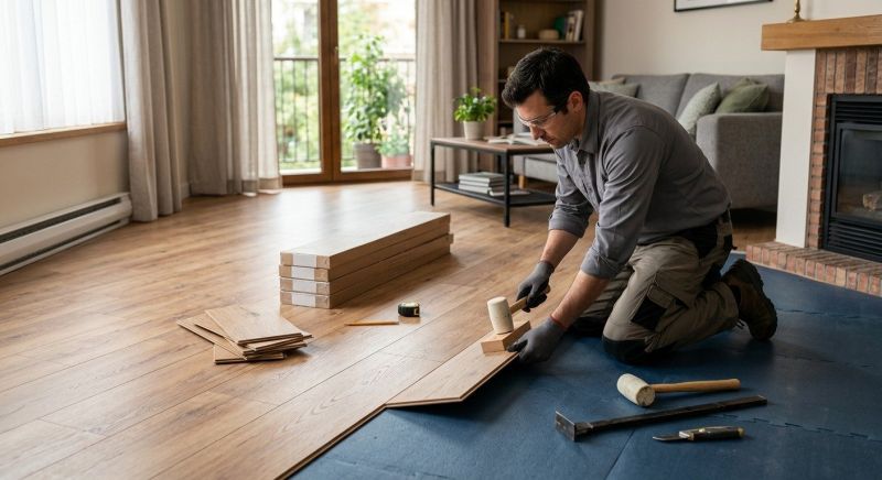Laminate Floor Replacement in Spicewood, TX