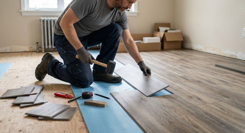 Linoleum Floor Installation in Cedar Park, TX