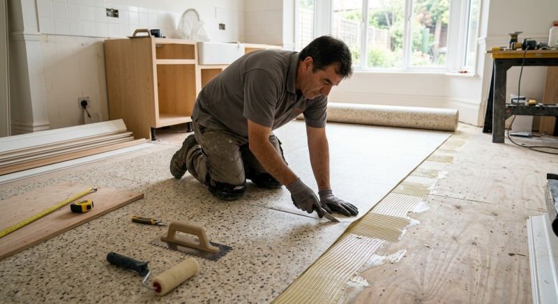 Linoleum Floor Installation in Dripping Springs, TX