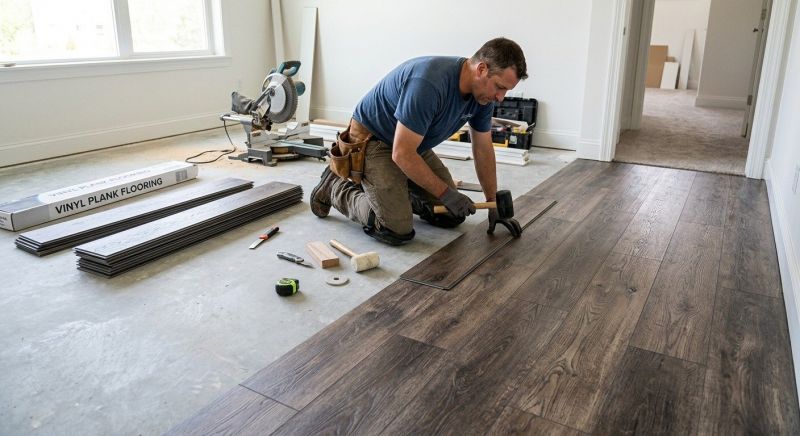 Linoleum Floor Installation in Dripping Springs, TX
