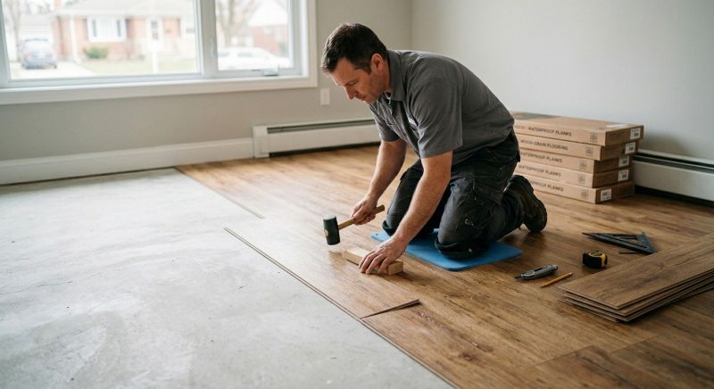 Linoleum Floor Installation in Georgetown, TX