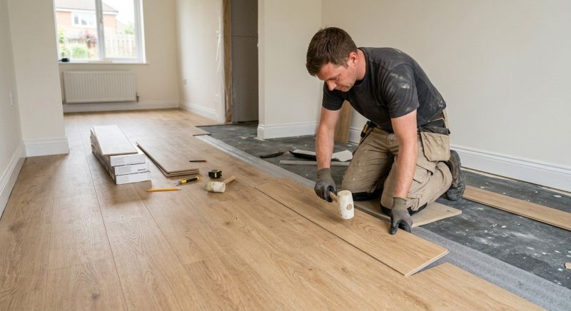 Linoleum Floor Installation in Leander, TX