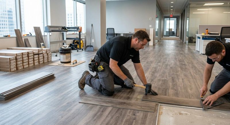Linoleum Floor Installation in Round Rock, TX