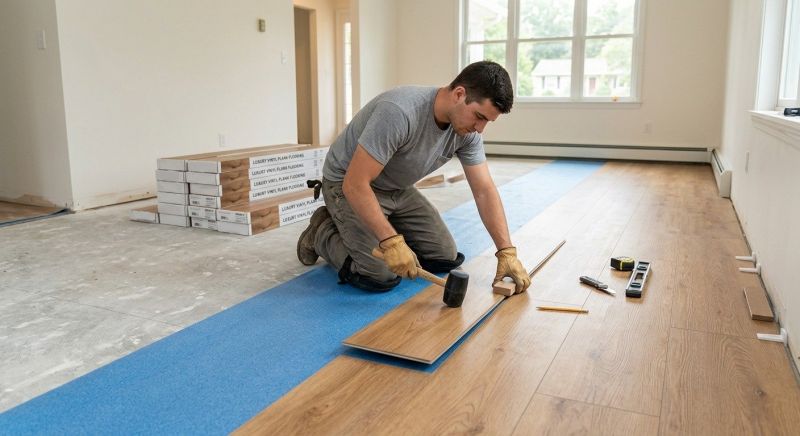 Lvt Flooring Installation in Jarrell, TX