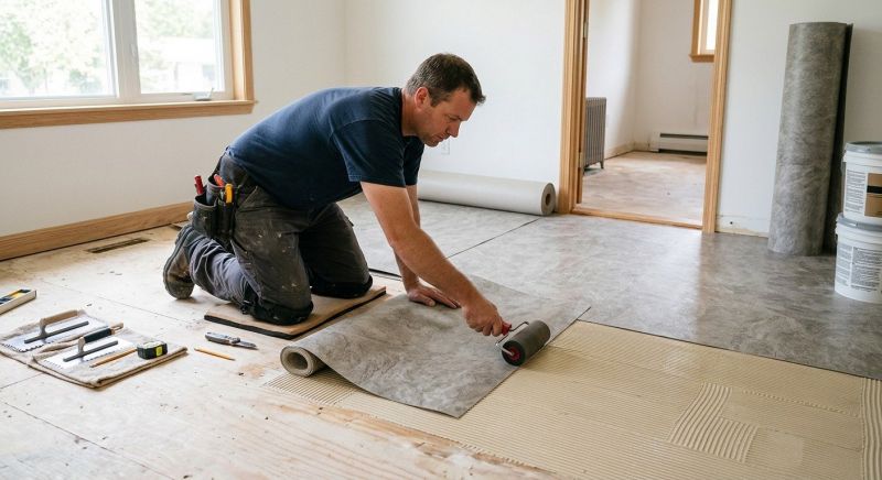 Sheet Flooring Installation in Dripping Springs, TX