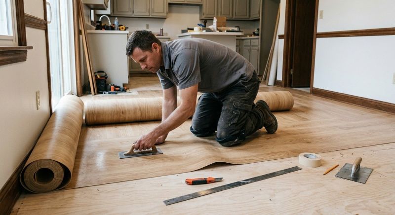 Sheet Flooring Installation in Jarrell, TX
