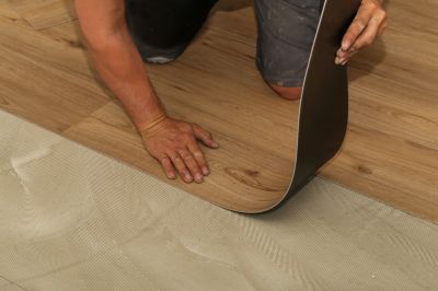 Sheet Linoleum Installation in Leander, TX