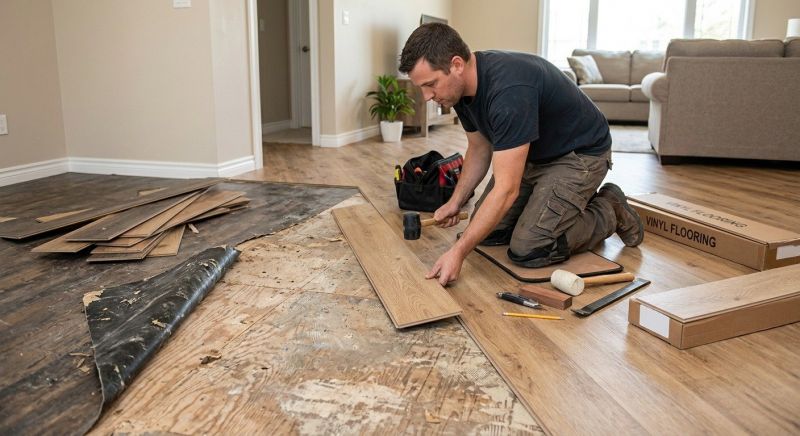 Vinyl Flooring Installation in Liberty Hill, TX