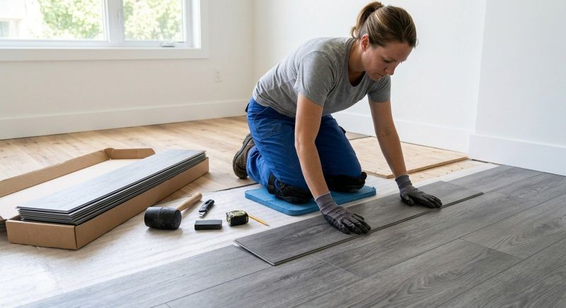Vinyl Tile Replacement in Leander, TX